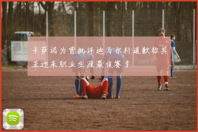 卡萨诺为曾批评迪马尔科道歉称其正迎来职业生涯最佳赛季